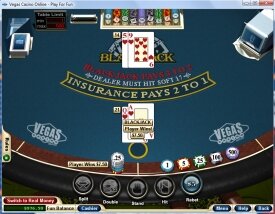 Play Blackjack at Vegas Casino Online